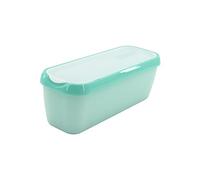 5 Color Large Rectangle Ice Cream Box Plastic Storage Containers for Refrigerator Food Containers Kitchen Freezer Containers for Food with Lid Reusable Stackable