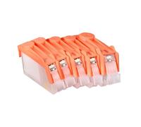 5 Color Set Refillable Ink Cartridges With ARC Chip Compatible With IP3300 IP4200 IP4300 IP4500 IP5300 IX4000 IX5000 MP970