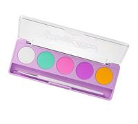 5 Color Water Activated Eye Liner Palettes With Brush Long Lasting Painting Makeup For Halloween Face Paint