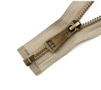 5# Colorful Open-End Auto Lock Copper Metal Zipper Diy Handcraft For Clothing Pocket Garment Shoes Bags Sewing