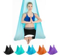 5-Colors Flying-Aerial Yoga Hammock Multifunction Anti-Gravity Yoga Swing Belts Home Fitness Tools