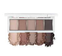 5 Colors Nude Eye Shadow Pallets, Natural Everyday to Eye Makeup Looks, Eyeshadow Palette Makeup, Waterproof Long Lasting Nude Eyeshadow Palette, for Highlighting, Contouring & Concealing, Conceal Dar