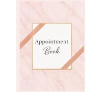 5 Column Appointment Book Undated : Daily Hourly Planner 30 Minutes Interval for Schedule from 7 am to 10 pm 30 minute increments, for Client ,Salon, Hair Stylists, Hardcover.