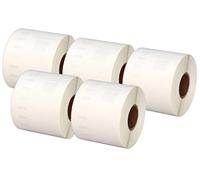 5 Compatible Rolls 99014 S0722430 54mm x 101mm Address Labels for LabelWriter 4XL 450 400 330 320 310 Twin Turbo Duo Seiko SLP 450 430 420 400 240 220 200 120 100 Pro Plus (220 Labels per Roll)