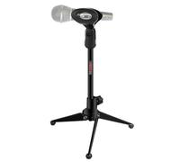 5 Core Desk Mic Stand • Height Adjustable upto 12 Inch Table Tripod • Portable Desktop Microphone Stand • Includes Universal Mic Holder • Compatible w Dynamic Handheld Microphones MS MINI TRI BLK