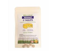 5 Cuajo RENNET Tablets For any type of cheese 1 Tablet Coagulates 1 Gallon of Milk