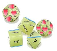 5 Cube Accessories Polygonal Green Cube, Can Glow In The Night, Sculpted Action Pattern Guides, Couple Gift - K+13