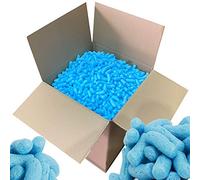 5 Cubic Blue EcoFlo Biodegradable Packing Peanuts - Protective Postal Mailing Packing Void Loose Fill Filler Bean Bag Filling