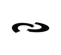 5" Decorative 45 Degree Split Trim Ring Matt Black (Trade Price Flues)
