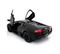 5 Die-cast Metal Primer Black Lamborghini Murcielago LP640 (Race Version)1/36 Scale, Pull Back n Go Action. by Small Car