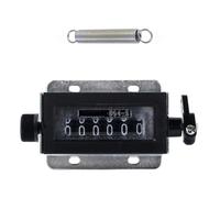 5 Digit / 6 Digit Manual Counter Hand Counters 0-99999/0-999999 Mechanical Resettable Pull Strokes Clickers Pull Manufacturing Tool