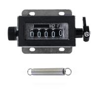 5 Digit / 6 Digit Manual Counter Hand Counters 0-99999/0-999999 Mechanical Resettable Pull Strokes Clickers Pull Manufacturing Tool