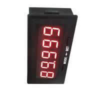 5 Digit Accuracy Digital Panel Meter with Built in Sampling Resistance and External Shunt Digital Voltmeter Enclosed Voltages Measurement Device