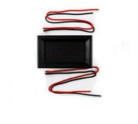 5 Digit Ammeter, DC 3.5-30V LED Voltmeter 4 Wires High Precision Ammeter (Yellow)