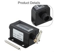 5-Digit Mechanical Pull-Type Tally Counter D67-F for Industrial Counting Applications, Manual Hand-Operated Resettable Counter