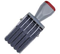 5 Digit Number Roller Stamps - SUUJI Changeable Number Stamp Date Stamp Personalized Number Symbol Rolling Wheel Stamp Multi-Function DIY Rubber Scrapbooking Roller Stationery Office Business Stamps