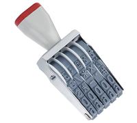 5 Digit Number Stamp by JPKTA,Rubber Changeable Office Date Stamp Rotating Adjustable Business Stamps Multi- Functional Creative Price Tag Roller,Personalized Symbol Stamps