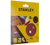 Stanley Hook and Loop ROS Sanding Discs 115mm