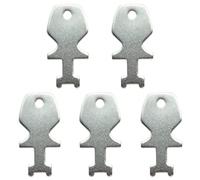 (5) Dispenser #05418 "Rollsavr Keys for Georgia Pacific Jumbo Bath Tissue Dispenser & and Handful of Kruger/Bobrick Dispenser (5)