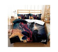 (5, Double-200x200cm) Spiderman Bedding Kids Single Double Duvet Cover Set