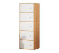 5-Drawer Wood Dresser Chest - Sturdy Storage Cabinet for Bedroom or Living Room - Easy Assembly Solid Wood Organizer