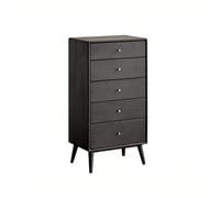 5-Drawer Wooden Chest of Drawers Stylish Dresser for Bedroom Entryway & Hallway Storage Modern Furniture nizer Versatile Drawer Cabinet for Closets