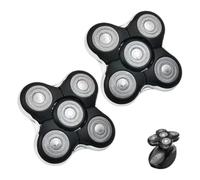 5 Dual Track Replacement Heads Compatible with Remington | Restore Peak Shaving Power With 5 Dual-track Steel Heads, Compatible With Remington Balder Pro XR7000 XR1500 XR1