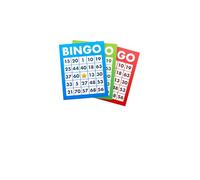 5" edible image bingo card cake topper decoration- Premium icing paper - NOT-PRECUT -