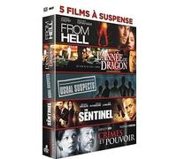 5 films à suspense : From Hell + L'année du dragon + Usual Suspects + The Sentinel + Crimes et pouvoir
