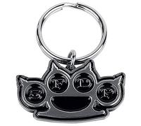 5 Finger Death Punch Knuckles Band Logo Official New Keyring Key Chain