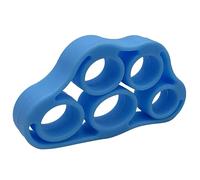 5 Finger Hand Grip Strengthener, Strength Grip Band Elastic Silicone Gripper Strengthener Trainer Mini Portable Muscle Building Injury Recovery for Gym Fitness Training