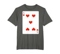 5 Five Of Hearts Playing Cards Shirt Easy Halloween Costume T-Shirt