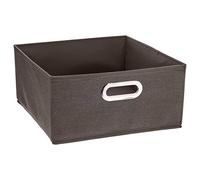 5 five simply smart 138886H MIX'N MODUL Storage Box 31 x 15 x 31 cm (Chinese Brown), Non-woven and PP Plastic, Braun, U
