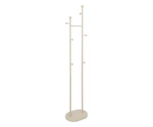 5 five simply smart 5Five LINY Beige Metal Coat Rack with 6 Heads 40 x 30 x 187.5 cm - Organisation for Entryways, Clothing Accessories