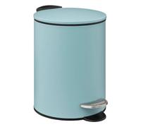 5 five simply smart 5five - Metal Waste Bin Soft Close 3 L Colorama Blue Arctic