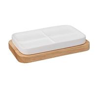 5 five simply smart 5five Natureo Resin Soap Dish White, cm