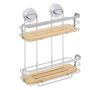 5 five simply smart 5Five VENTERRA Shower Caddy Silver 25.5 x 13 x 35 cm - Bathroom Storage, Shower Organizer, Practical Bath Accessory