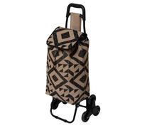 5 five simply smart Shopping cart 6 Wheels, 33 L, Brown, L.41 x P.32 x A.93 cm