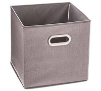 5 five simply smart Storage Box 31 x 31 cm (Light Grey China), Polypropylene, U