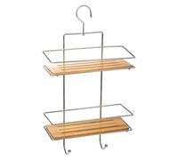 5 five simply smart Venterra Bamboo 2-Tier Shower Curtain