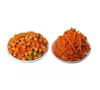 【5 Flavor Mala latiao】spicy snack food,dried beans,Spicy spicy strip,vegetarian grain mala,Handmade classic latiao,small gluten,delicious Chinese snack gifts (Spicy shreds,10 bags)