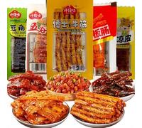 【5 Flavor Mala latiao】spicy snack food,dried beans,Spicy spicy strip,vegetarian grain mala,Handmade classic latiao,small gluten,delicious Chinese snack gifts (5 mixed flavors,30 bags)