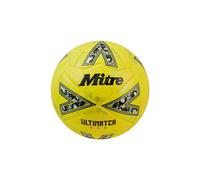 (5, Fluorescent Yellow/Yellow Gold) Mitre Ultimatch Evo Football