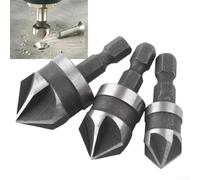 5 Flute Countersink Bits Essential Tool for and Metal Fabricators to Create Perfect Sinks (16mm)