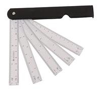 5 Folding Fan Shape Architects Scale Ruler for Graphics Multi Ratio Scale
