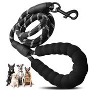 5 FT Dog Leash with Padded Handle and Reflective Rope Heavy Duty Padded Leash for Small Medium and Large Dogs