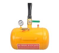5 Gallon Air Tire Bead Seater 110 PSI Blaster Tool Seating Tire Inflator with Gauge by GESEXI - Car Truck ATV Tire Inflator Tank,Yellow