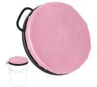 5 Gallon Bucket Seat for Yeti Bucket Only, Swivel Bucket Lid with Padded Top for Cozy Sitting, Bucket Seat Cushion for Outdoor Fishing,Hunting,Gardening,Camping,Car Washing, Softball Training