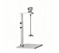 5 Gallon Pneumatic Agitator 1/8HP Paint Stirring Machine Bracket Mixer Air Blender Stirrer Powered Liquid Lifting Platform Coating Mixing Stainless Steel(B)