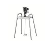 5 Gallon Pneumatic Paint Mixer Lifting Platform Agitator Stirring Air Powered Liquid Coating Mixing Machine Stainless Steel Resin(H)